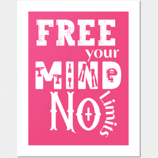free your mind Posters and Art